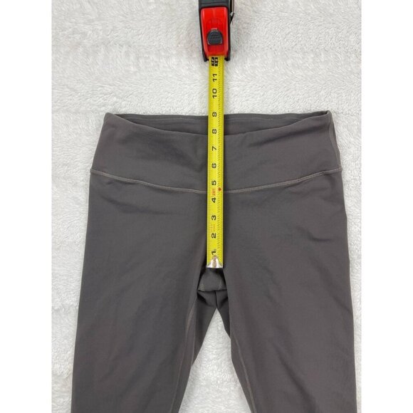 Prana Pillar Capri Leggings Medium Gray UPF 50+ Chakara Fabric Mid-Rise - Picture 7 of 8